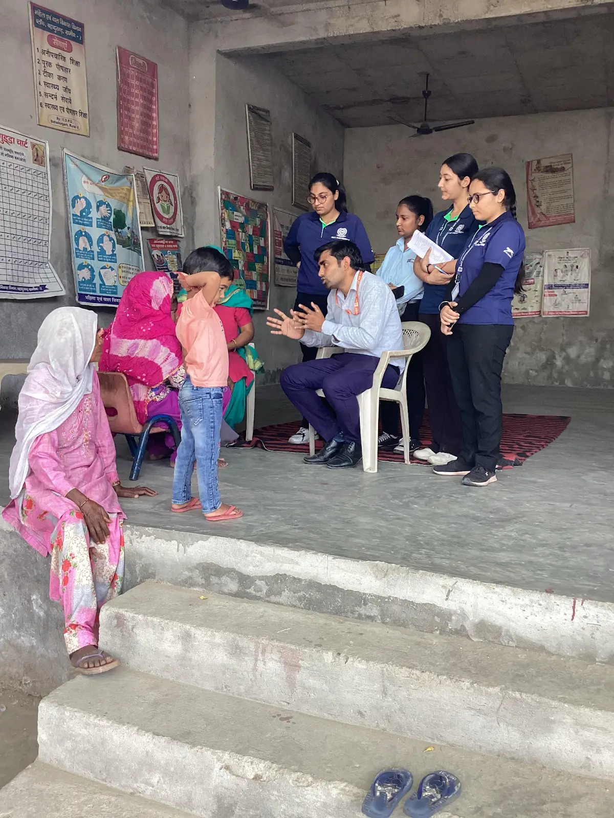 Field visit to mundakhera